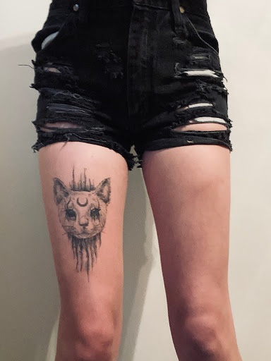 Explore upper arm tattoo ideas for guys, creative tattoo ideas in Ballston Spa, available at Andromeda Tattoo and Arts