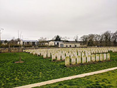 Cimetière militaire britannique à Jonchery-sur-Vesle