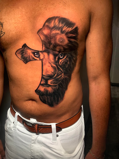 Explore hot rod tattoo ideas, creative tattoo ideas in Atlanta, available at Iron Palm Tattoos & Body Piercing Atlanta