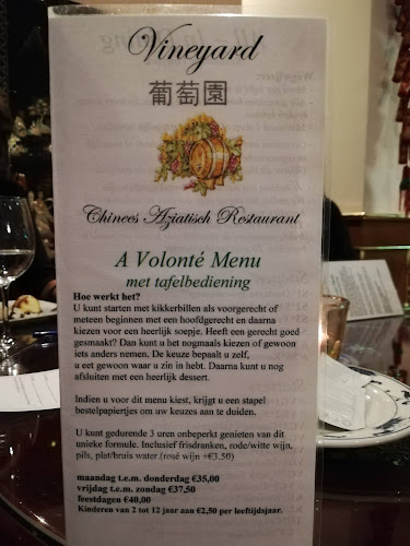 Reacties en beoordelingen van Chinees Restaurant Vineyard