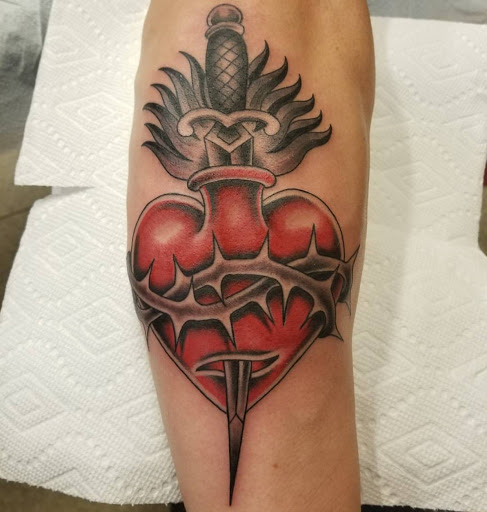 Explore boat tattoo ideas, creative tattoo ideas in Miami, available at Tattoos by Lou Miami - Kendall