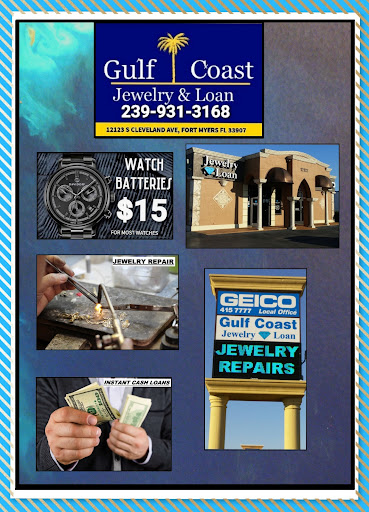 Pawn Shop «Gulf Coast Jewelry and Loan», reviews and photos, 12123 S Cleveland Ave, Fort Myers, FL 33907, USA