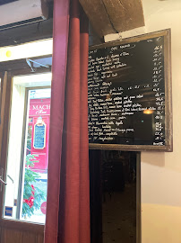 Chez Fernand à Paris menu