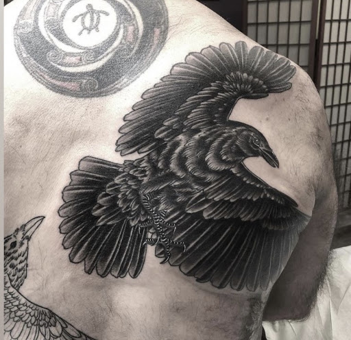 Explore family heart tattoo ideas, creative tattoo ideas in Savannah, available at Tramp Art Studios