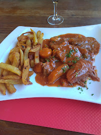 Plats et boissons du Restaurant français Appart'Hôtel Restaurant La Ferme de Lucien Sallenoves - n°7