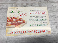 Menu du Pizza-Taxi Marco Polo Köln à Cologne