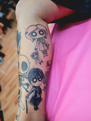 Explore borderlands tattoo ideas, creative tattoo ideas in Benton, available at Spectrum Tattoo