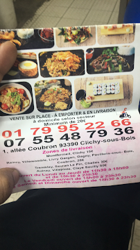 BANH THAI à Pontault-Combault menu