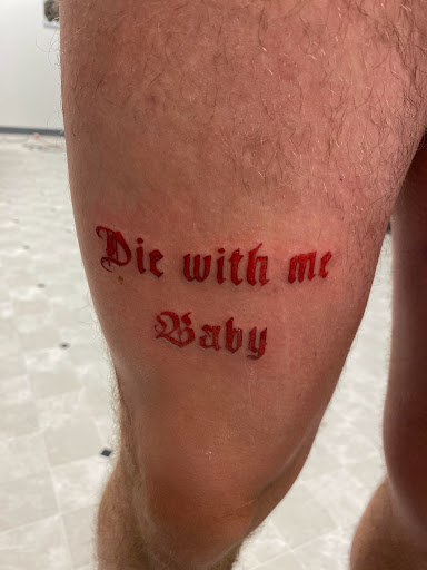 Explore infinity heart tattoo ideas, creative tattoo ideas in Orland, available at K1LL3R ARTW0RK