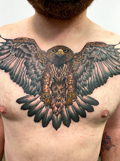 Explore blessing tattoo ideas, creative tattoo ideas in South Windsor, available at The Edge Tattoo