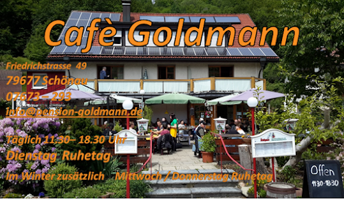 Cafés Café Gasthof Eiscafé Pension Goldmann Schönau im Schwarzwald