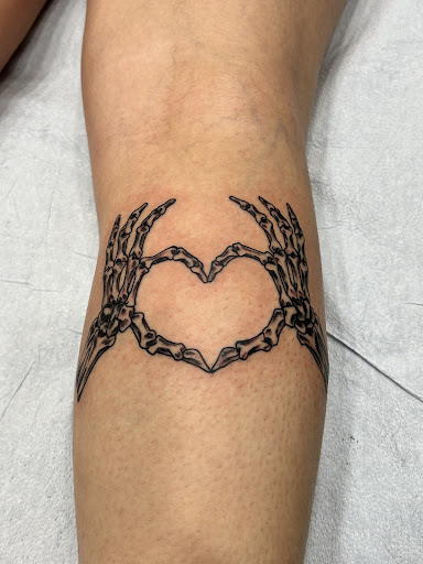 Explore line work tattoo ideas, creative tattoo ideas in Twentynine Palms, available at Adobe Tattoo
