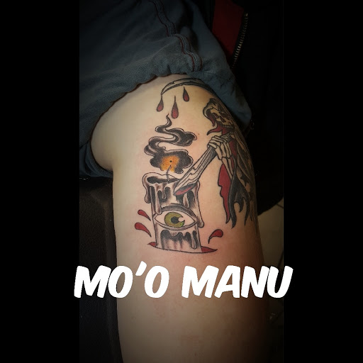 Find beach wave tattoo ideas for your next unique tattoo in Hillsboro at MOO MANU TATTOO