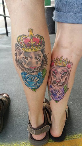 Explore girly skull tattoo ideas, creative tattoo ideas in Radcliff, available at Iron Orchid Tattoo Radcliff