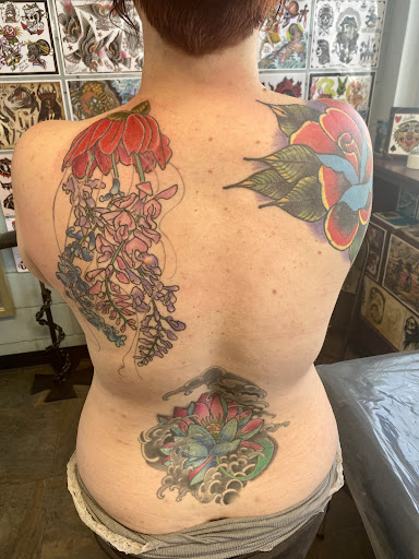 Explore majora's mask tattoo ideas, creative tattoo ideas in Minneapolis, available at BROKEN HEARTS TATTOO CLUB LLC
