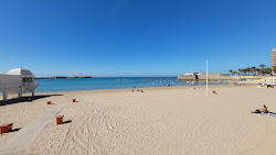 Foto von Playa La Caleta Cadiz und die siedlung
