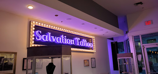 Explore brooklyn name tattoo ideas, creative tattoo ideas in Miami Beach, available at Salvation Tattoo Lounge