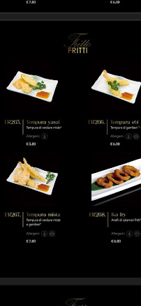 Menu du Sushi Ho à Dalmine