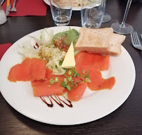 Saumon fumé du Restaurant français Restaurant Le Chaudron à Vieux-Ferrette - n°5