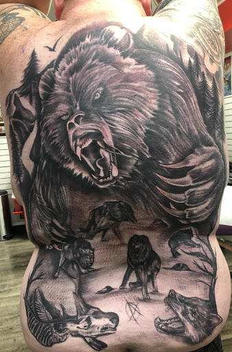 Explore 3d tattoo ideas for guys, creative tattoo ideas in Spokane, available at All About It Tattoo Studio