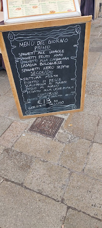 Ristorante al Gazebo à Venice menu