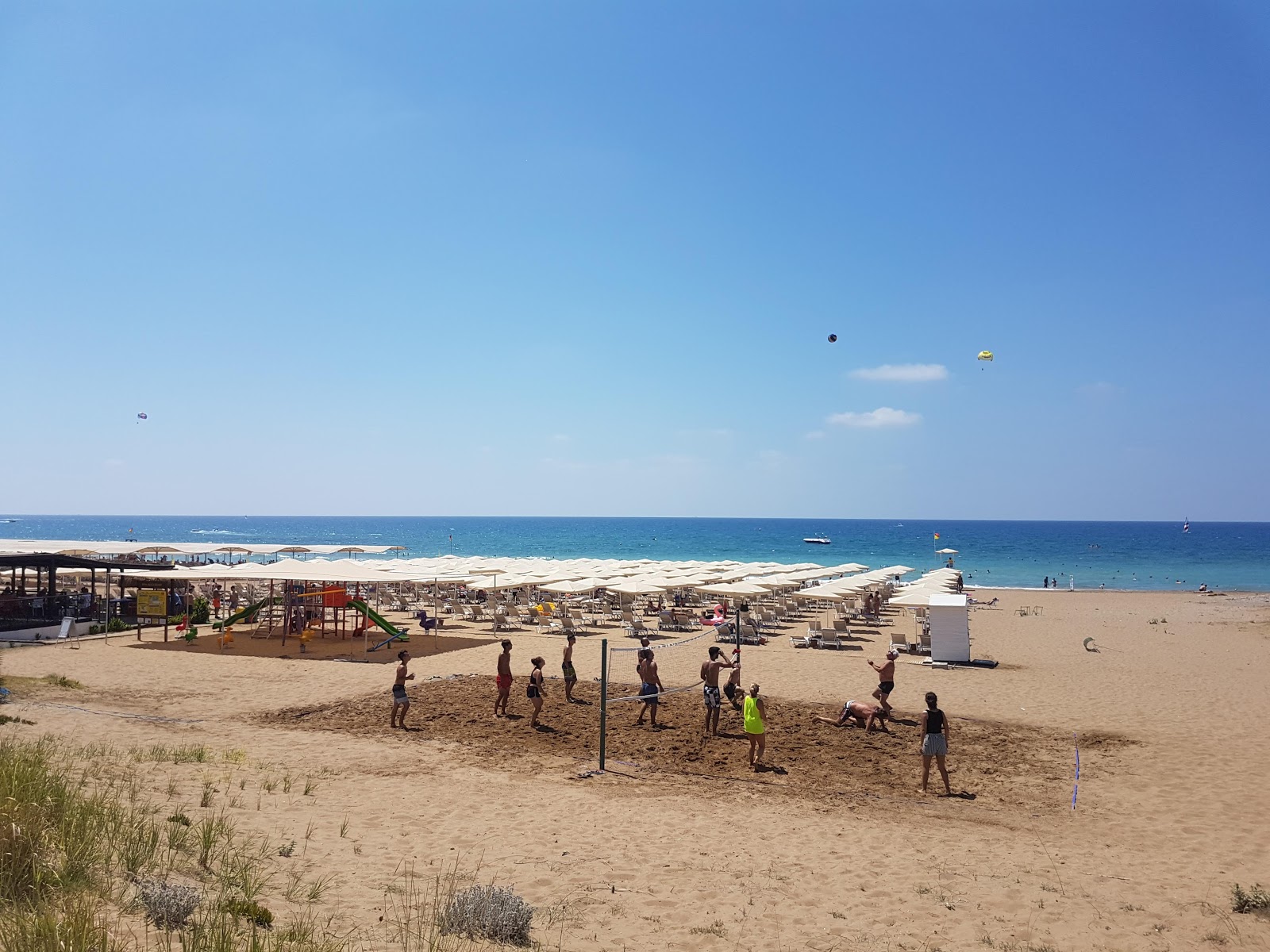 Foto van Terrace Resort beach met hoog niveau van netheid