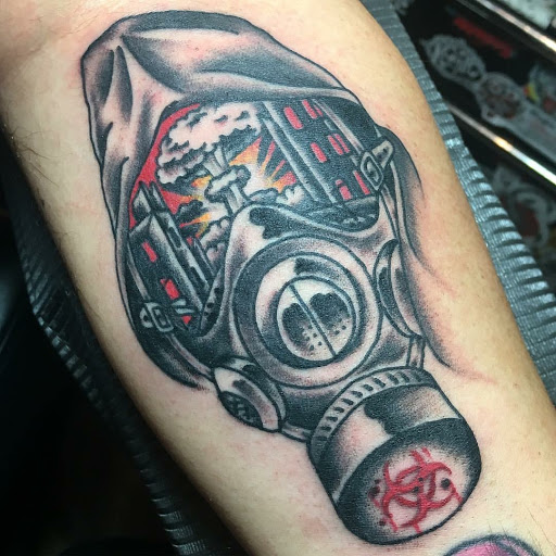 Explore taurus bull tattoo ideas, creative tattoo ideas in Lakeland, available at Black Swan Tattoo