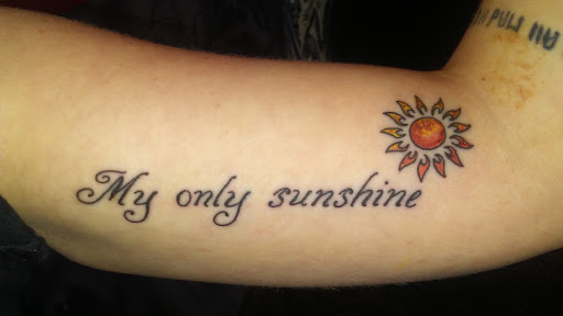 Explore police tattoo ideas, creative tattoo ideas in Dayton, available at Private Ink Tattoo Studio