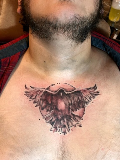Explore moon phase tattoo ideas, creative tattoo ideas in Roanoke, available at RailYard INK