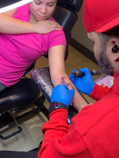 Explore irish sleeve tattoo ideas, creative tattoo ideas in Fort Wayne, available at Grade A Tattoos and Body Piercing