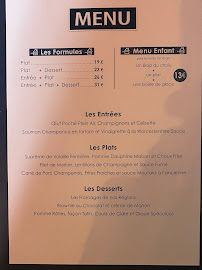 Menu du La Gare à Le Mesnil-sur-Oger