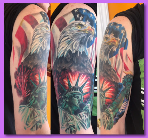 Explore rocky tattoo ideas, creative tattoo ideas in High Ridge, available at Diablo Ink Tattoos