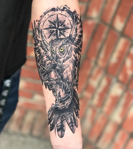 Explore small bts tattoo ideas, creative tattoo ideas in Utica, available at Watchtower Tattoo Company