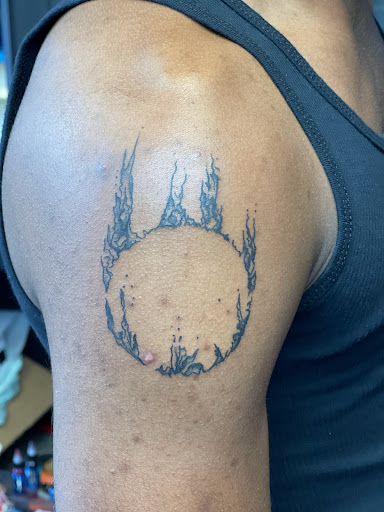 Explore emo tattoos ideas, creative tattoo ideas in Goose Creek, available at Red Kirin Tattoo