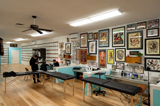 Explore mom and son tattoo ideas, creative tattoo ideas in Monterey, available at Gold Coast Tattoo and piercing