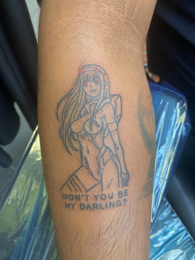 Explore partners name tattoo ideas, creative tattoo ideas in Chicago, available at Mind Crusher Tattoo