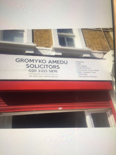 Reviews of Gromyko Amedu Solicitors in London - Attorney