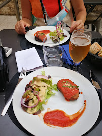 Salade caprese du Restaurant Café Des Vestiges à Bonifacio - n°6
