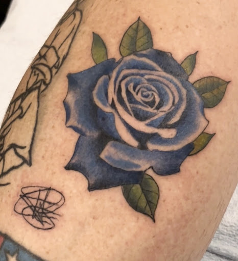 Explore palm size tattoos ideas, creative tattoo ideas in Chino, available at Sanctum Art Studio