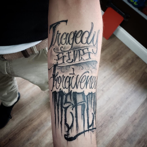 Explore golf tattoo ideas, creative tattoo ideas in Norwalk, available at Saloon 13 LLC