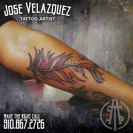Explore thumbprint tattoo ideas, creative tattoo ideas in Fayetteville, available at American Tattoo Society of Fayetteville
