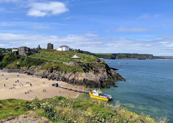 Tenby south beach