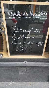 Restaurant végétarien Les Maraichers à Brest - menu / carte