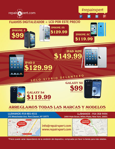 Cell Phone Store «RepairXpert», reviews and photos, 268a Main St, White Plains, NY 10601, USA