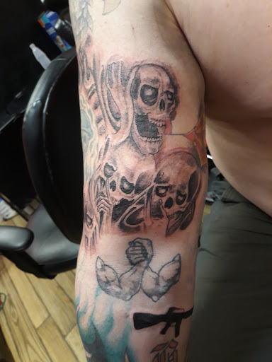 Explore matching family tattoos ideas, creative tattoo ideas in Newport, available at T N T Explosive Tattoo