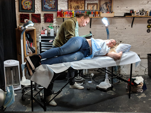 Tattoo Shop «Love Hate Social Club», reviews and photos, 127 Lafayette St, New York, NY 10013, USA