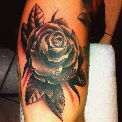 Explore semi truck tattoo ideas, creative tattoo ideas in Staten Island, available at Inkstained Tattoo Studio