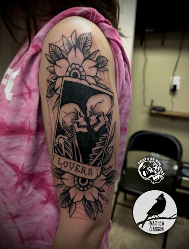 Explore native indian tattoo ideas, creative tattoo ideas in Nashville, available at RedBird Tattoo