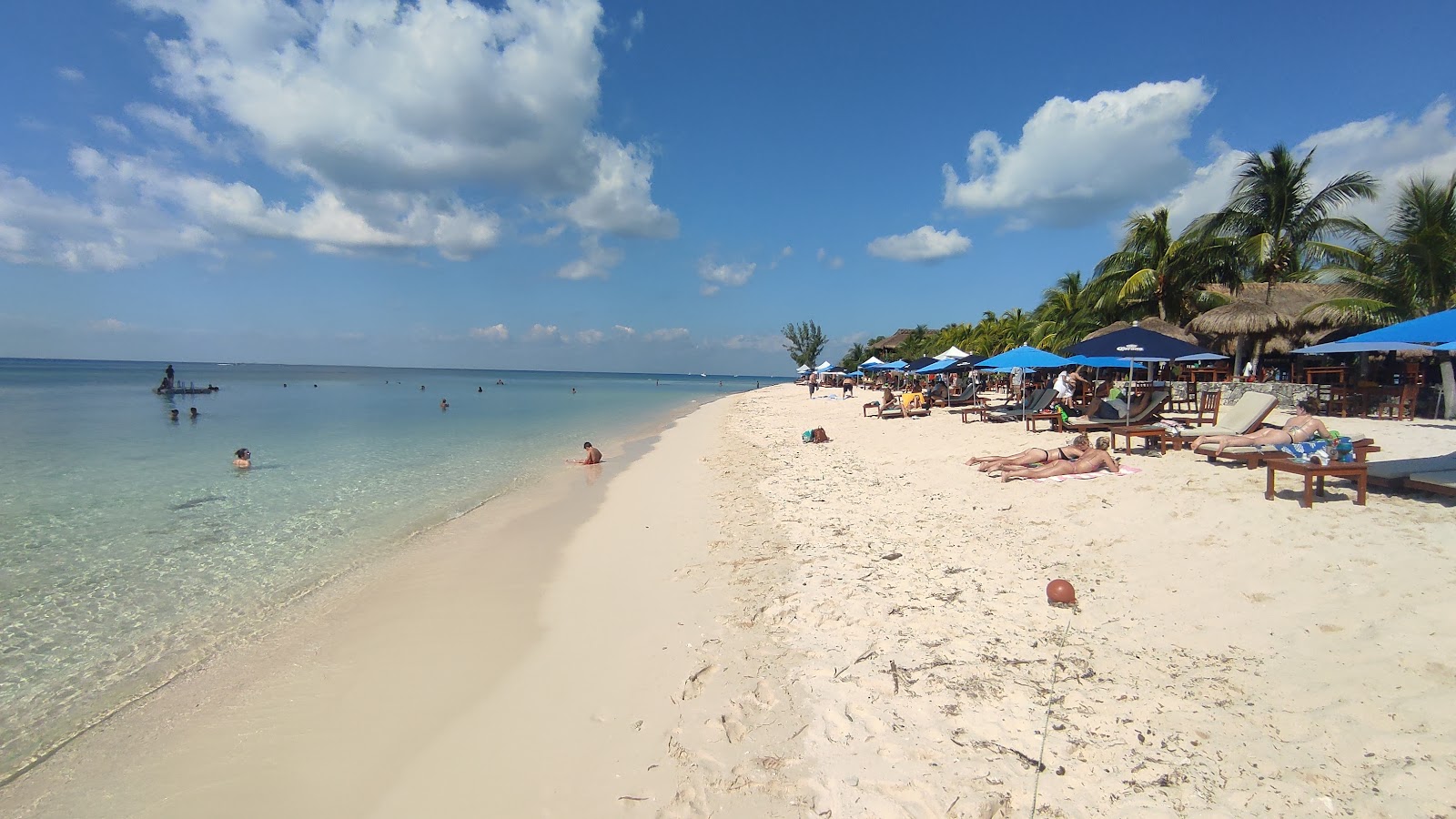 Foto af Playa Palancar med lys fint sand overflade
