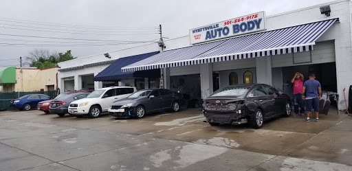 Auto Body Shop «Hyattsville Auto Body Inc», reviews and photos, 4312 Rhode Island Ave, Brentwood, MD 20722, USA